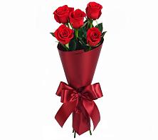 Букет 5 Красных роз Эдлесс Лав в Кореновске