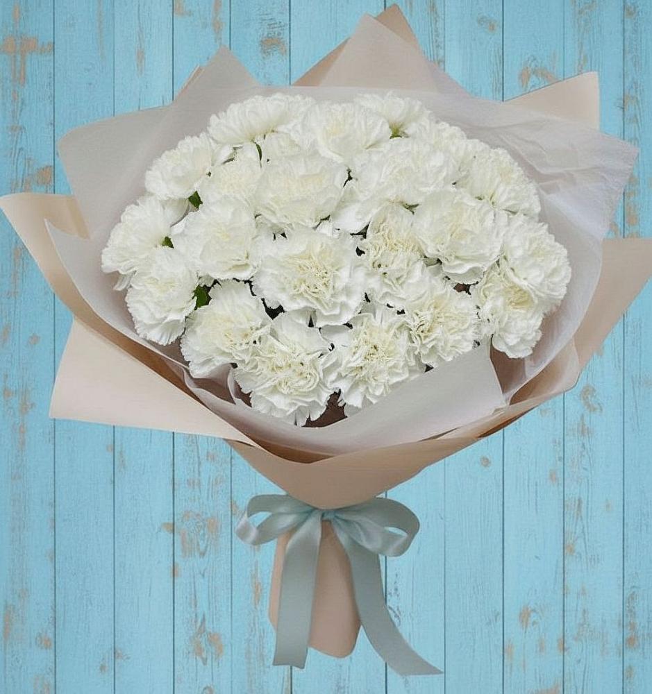 Букет цветов из: Гвоздики в Кореновске