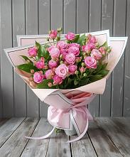 Букет Розовый кустик #REPLACE_PRED# Кореновске