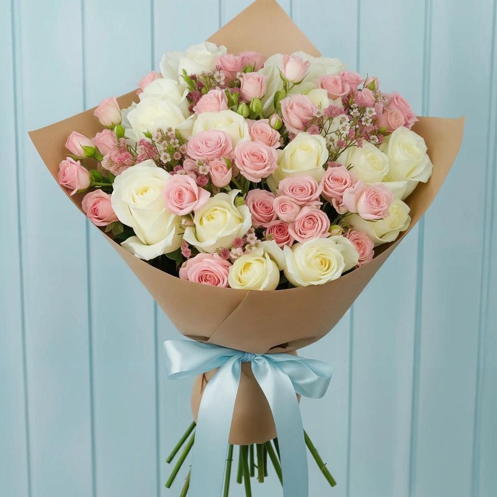 Букет цветов из: Розы в Кореновске