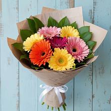 Букет цветов из:  Герберы #REPLACE_PRED# Кореновске