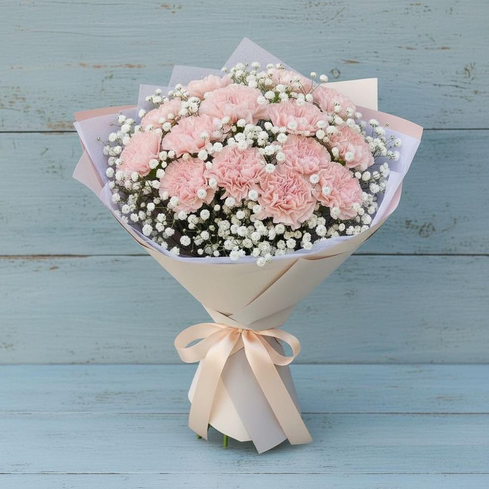 Букет цветов из: Гвоздики в Кореновске