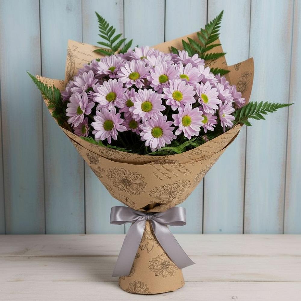 Букет цветов из: Хризантемы в Кореновске