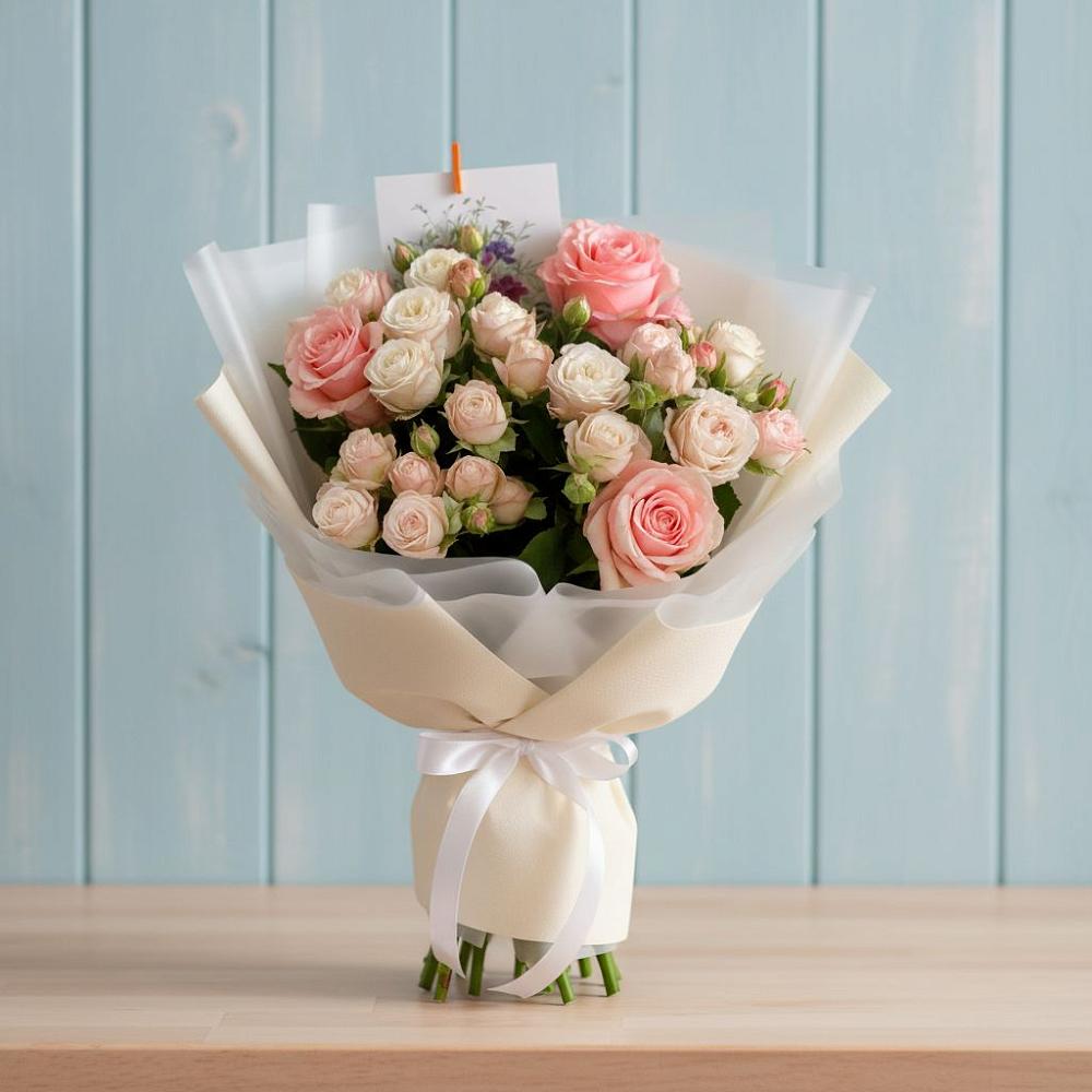 Букет цветов из: Розы в Кореновске