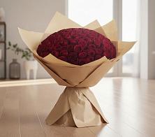 Букет 101 Красная роза в Кореновске