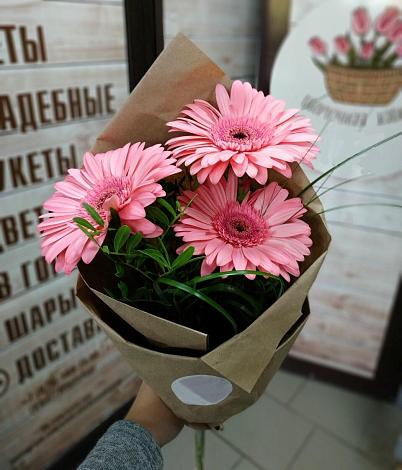 Букет цветов из: Герберы в Кореновске
