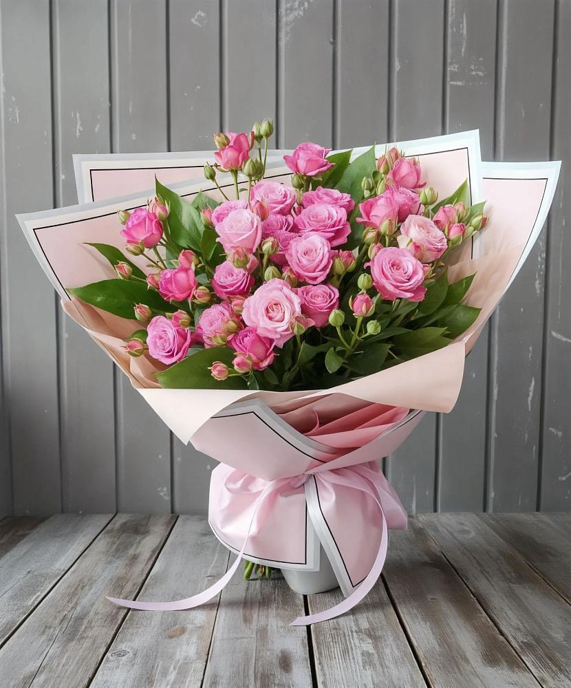 Букет Розовый кустик в Кореновске