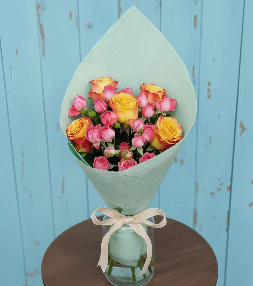 Букет цветов из: Розы в Кореновске