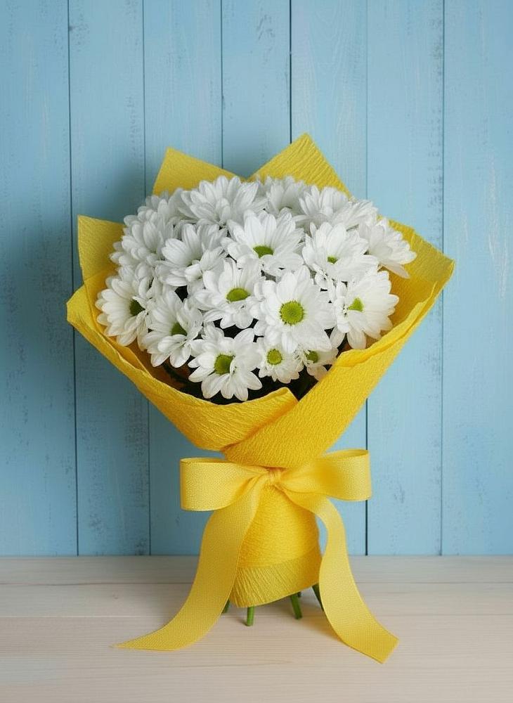 Букет цветов из: Хризантемы в Кореновске