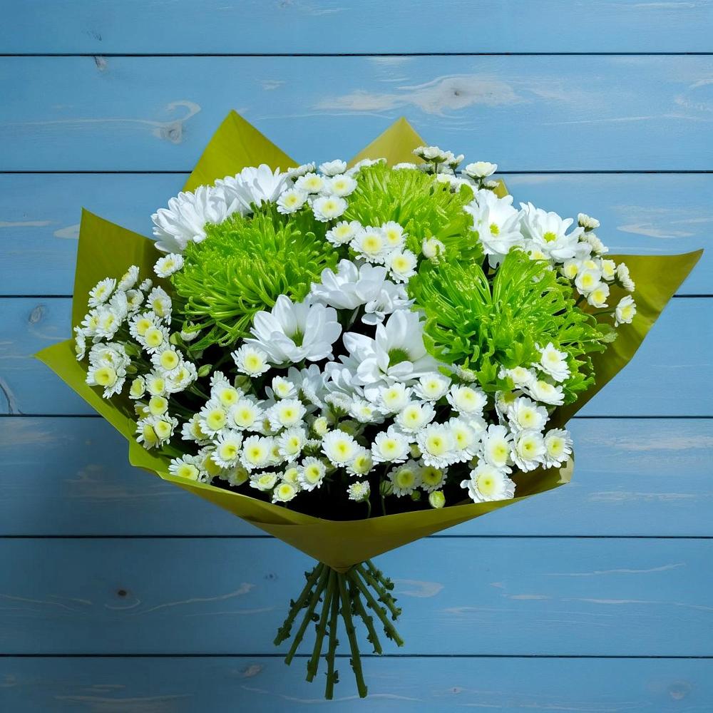 Букет цветов из: Хризантемы в Кореновске