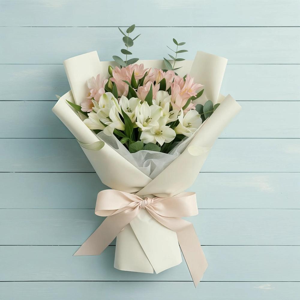 Букет цветов из: Альстромерии в Кореновске